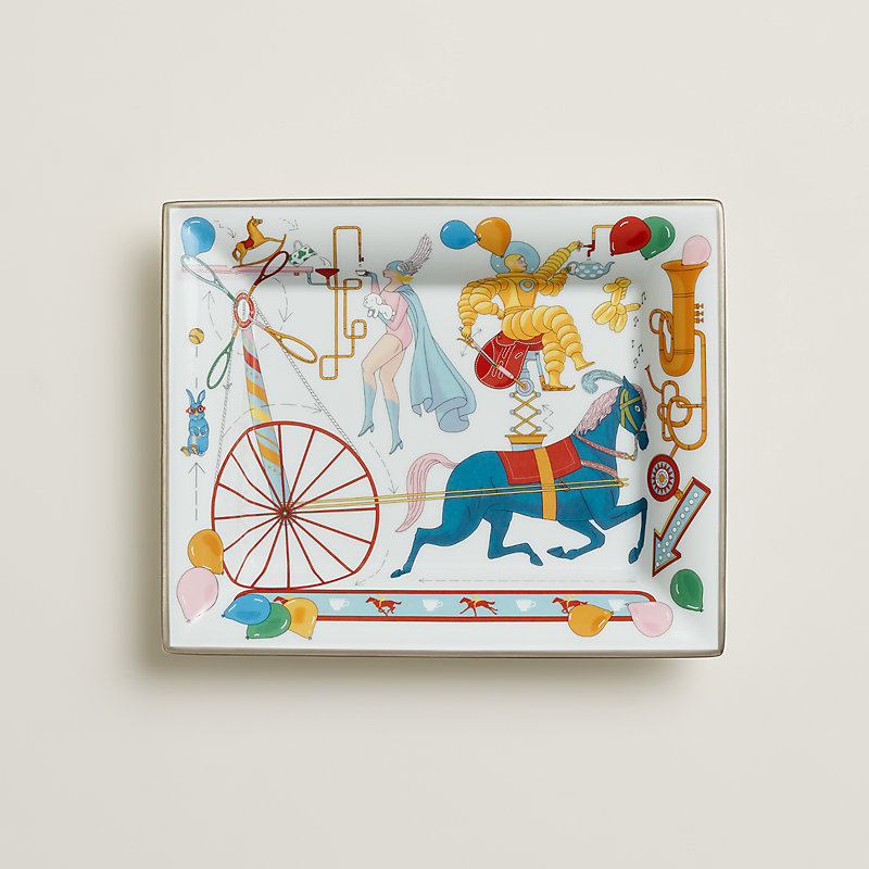 エルメス HERMES ヴィドポッシュTea for Two アクセサリートレイ Porta-objetos Tea for Two | Hermès Brasil